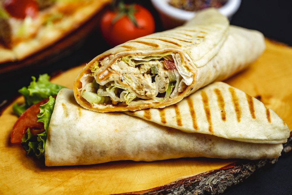 Rețetă de gyros de pui grecesc