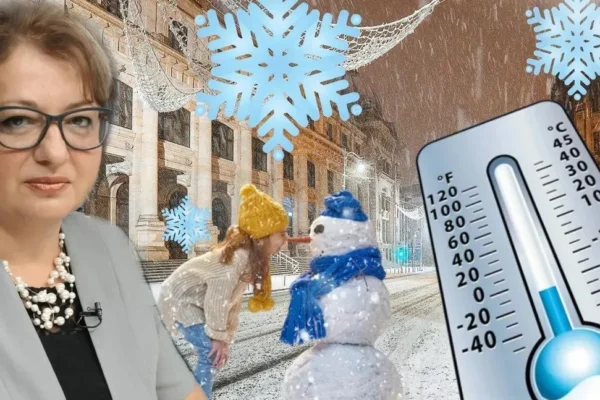 Vremea se schimbă radical. Florinela Georgescu (ANM) anunță ninsori abundente și viscolite: „Stratul de zăpadă va fi consistent”